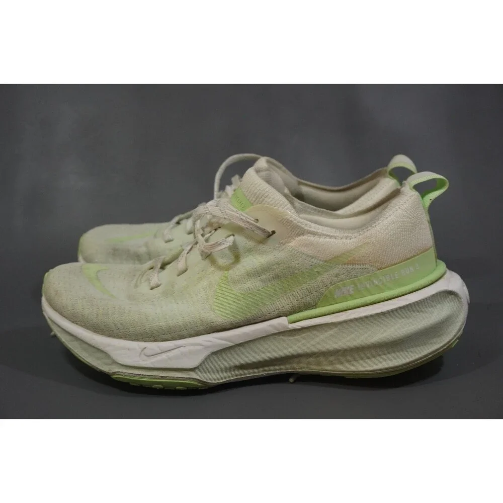 Nike ZoomX Invincible Run FK 3 Womens Sz 8 Green Running Shoe Sneaker DR2660-104